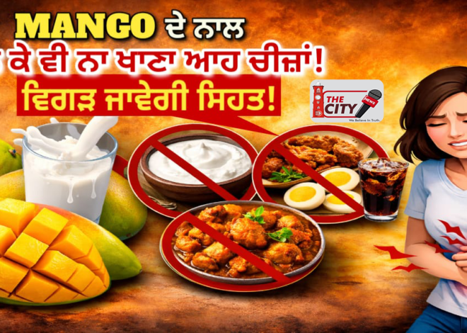 Health Tip: Mango ਦੇ ਨਾਲ ਭੁੱਲ ਕੇ ਵੀ ਨਾ ਖਾਣਾ ਆਹ ਚੀਜ਼ਾਂ! ਵਿਗੜ ਜਾਵੇਗੀ ਸਿਹਤ!